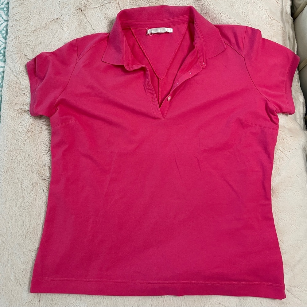 Women's Nike Golf Pink Polo style Shirt